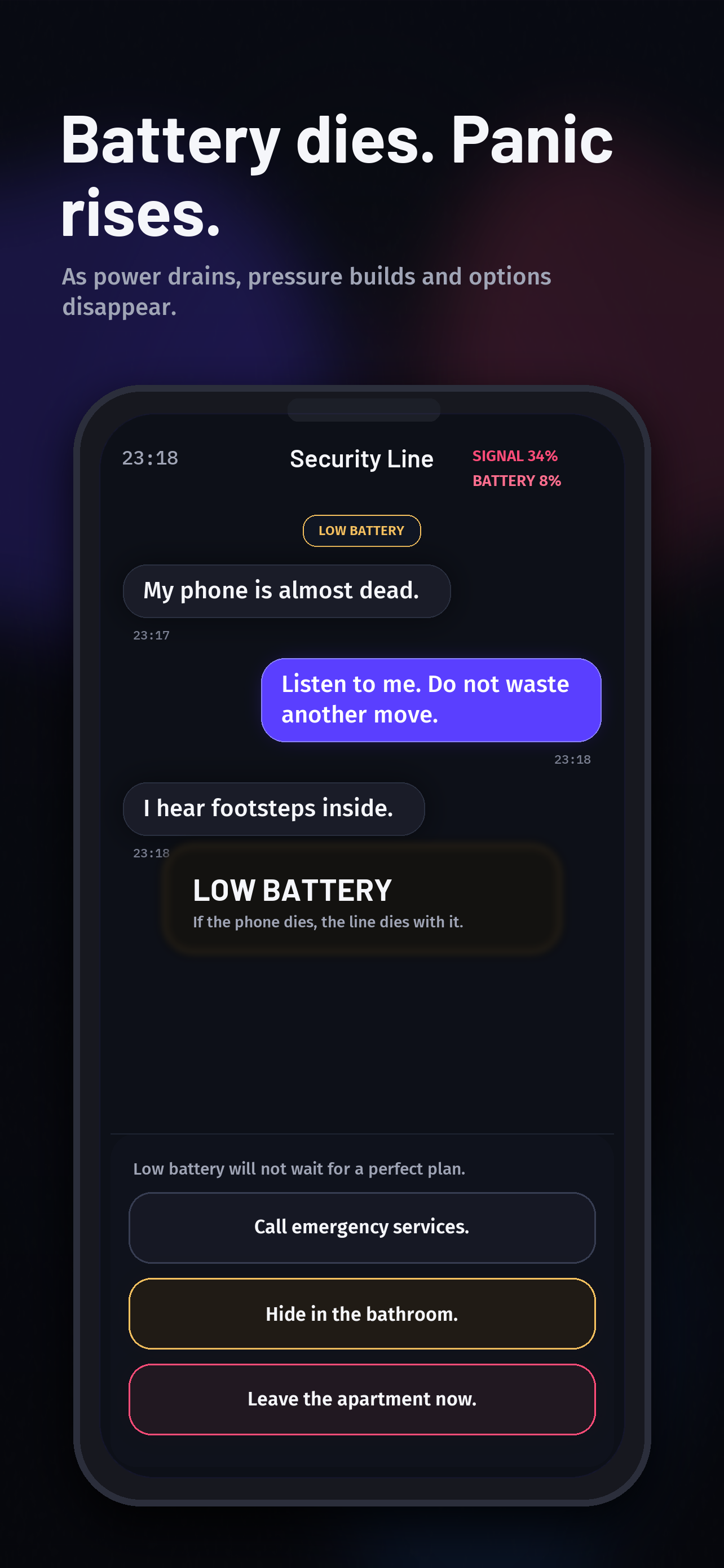 Battery pressure screenshot
